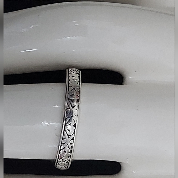 Silpada High Quality 925 Silver and Blue Aqua Glass “Frozen Lake” Ring - Picture 4 of 7